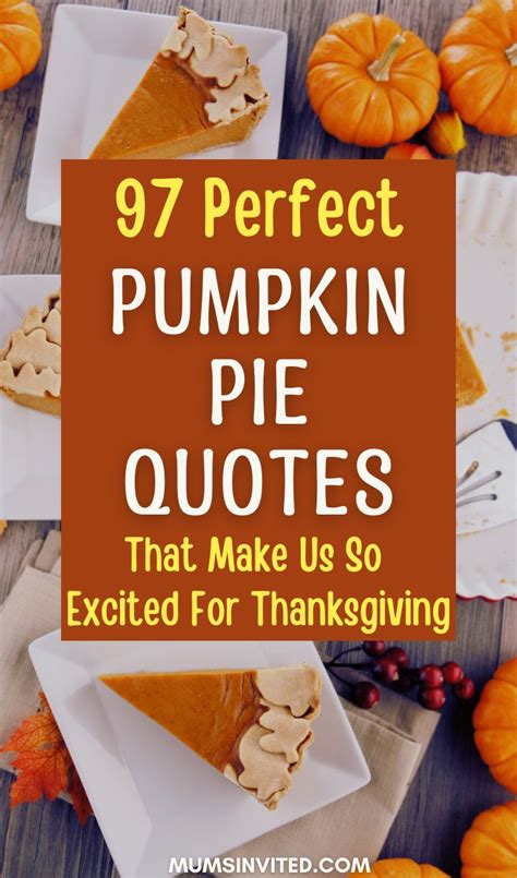 pumpkin pie sayings